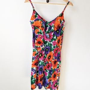 Mimi Chica Floral Summer mini tank top Dress